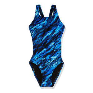 Maillot de bain une pièce femme rayé, col halter, taille haute, en Spandex et Polyester extensible, pour la plage 2026 - Product Image 5