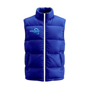 Veste matelassée à fermeture éclair pour homme, design personnalisé, gilet matelassé, fabricant de vêtements en gros OEM - Product Image 1