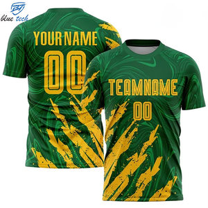 OEM Custom Team Sports Jersey Custom Sublimation T Shirt with Name Number Logo Printing for Football Teams Wholesale Price - Product Image 4