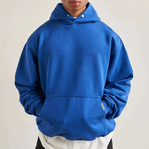 Sudadera con Capucha Extra Grande para Hombre, 100% Algodón, Talla Grande, con Peso de 450 g/m² - Product Image 2