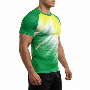 Camiseta de Compresión de Alto Rendimiento para Hombre, Personalizada para BJJ, Fabricante OEM ODM con Etiqueta Privada - Product Image 2