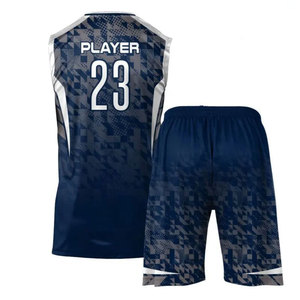 Uniforme de Voleibol Personalizado para Hombre, Diseño Propio, Logotipo Personalizado, Impresión por Transferencia de Calor, Ropa de Equipo 100% Poliéster - Product Image 2