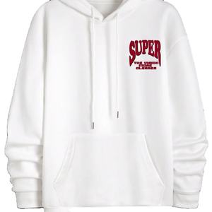 เสื้อมีฮู้ดแบบสวมหัวมีซิปสำหรับผู้ชายผ้าฟลีซผ้าฝ้ายระบายอากาศได้ดีสำหรับฤดูหนาว - Product Image 1