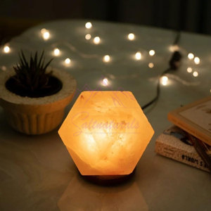 Lampe de sel de l'Himalaya de qualité supérieure, finition naturelle, style intemporel, lampe de sel de l'Himalaya pour les espaces intérieurs - Product Image 5
