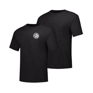 Camisetas holgadas de algodón 100% de peso pesado para hombre, de manga corta Camiseta básica, cuello redondo a la moda, proveedor de fábrica OEM ODM - Product Image 4