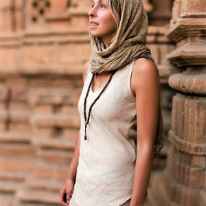 Women Natural Jute <b>Tank</b> <b>Top</b> 100% Cotton <b>Loose</b> Fit Breathable Solid Pattern Casual Style Short Length Summer <b>Top</b> At Factory Price - Product Image 2