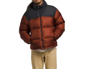 Chaqueta Acolchada para Hombre con Bloques de Color, Relleno de Plumón, Cortavientos, Cuello Alto, Cierre de Cremallera, Ropa de Abrigo Casual de Invierno - Product Image 1