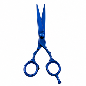 Ciseaux professionnels en acier inoxydable, lame droite, pointe acérée, poignée ronde, durables, pour adultes droitiers - Product Image 2