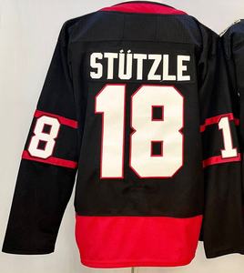 Jerseys Jiaen 7 BRADY tkachuk 18 TIM Stutzle72ชุดกีฬาโพลีเอสเตอร์/ ผ้าฝ้ายระบายอากาศได้ดีเย็บใหม่ - Product Image 3