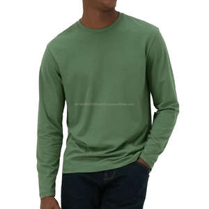 Camiseta de Manga Larga para Hombre, Verano 2026, Alta Calidad, Color Sólido, Manga Larga, Camisetas de Manga Larga para Hombre 2026 - Product Image 2