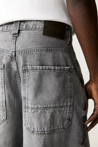 Jeans de Mezclilla Ultra Anchos 500GSM de Alta Calidad, Diseño Personalizado, Jeans Holgados para Hombre, Moda de Primavera y Otoño - Product Image 4