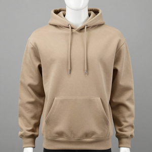 เสื้อฮู้ดดี้พิมพ์ลายพัฟ 500 GSM ผ้าฝ้ายฟลีซหนานุ่ม พร้อมบริการปรับแต่งแบบ OEM ODM - Product Image 3