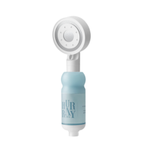 Pommeau de Douche Filtrant Parfum Blue Bay Escape avec Filtre Vitamine C OEM ODM Marque Privée Ensemble Intégré Cinq Modes pour Salle de Bain