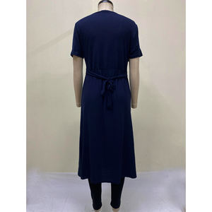 Chemise de nuit élégante pour femmes, en coton doux, imprimé floral, vêtements de nuit confortables, tissu respirant, robe de nuit décontractée pour femmes, vêtements de maison - Product Image 5