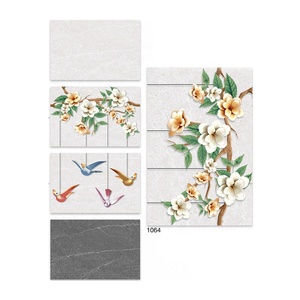 Meilleures ventes Carreaux muraux en céramique décoratifs d'intérieur 300X450mm pour les murs de la salle de bain, de la cuisine et du restaurant ainsi que pour le sol Finition parfaite - Product Image 3