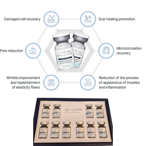 Ampoule réparatrice pour le visage Aribell Aqua, sérum hydratant avec ADN de saumon PN pour améliorer la texture de la peau et un éclat radieux, produit coréen - Product Image 4