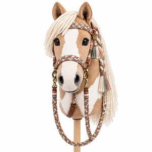 Brida para caballo de juguete personalizada, hecha con materiales ligeros, costuras de calidad y colores encantadores para accesorios de equitación. - Product Image 5