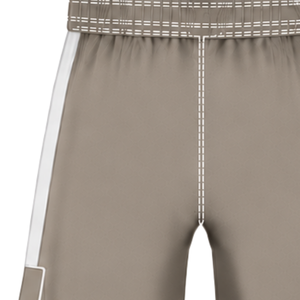 Pantalones Cortos de Rugby Color Blanco Taupe, Cintura Elástica con Cordón, Ropa Deportiva para Entrenamiento y Partidos, Pantalones Cortos de Rugby Ligeros - Product Image 3