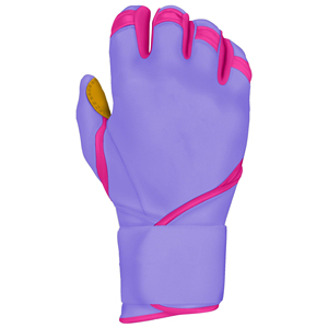 Gants de frappe de baseball en cuir Cabretta de qualité supérieure, couleurs personnalisées, droit/gauche, entraînement, XXL XL, fermeture auto-agrippante, manchette longue, extension - Product Image 5