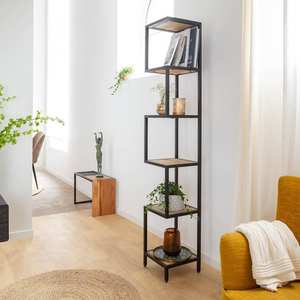 Étagère Vandana Optima Mira en bois de manguier et métal - Product Image 1