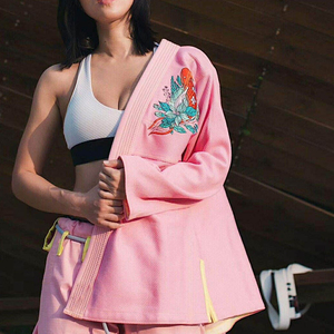 ชุดยิวยิตสู BJJ คิโมโน ทรงหลวม ยืดหยุ่น ระบายอากาศได้ดี น้ำหนักเบา เหมาะสำหรับการฝึกซ้อมแบบสบายๆ สำหรับคนรูปร่างใหญ่ ผ้าฝ้าย 100% คุณภาพสูง - Product Image 4