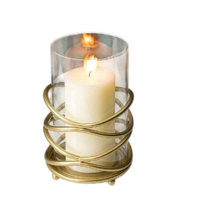 Brass <b>Lantern</b> With Glass Insert And Bow Top For Home Decoration Christmas Use <b>Hurricane</b> Candle Holder On Sale - Product Image 6