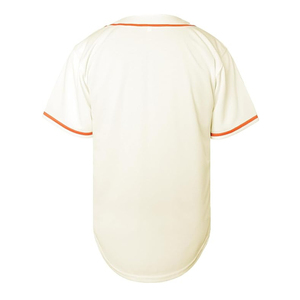 BROOKLYN ATHLETICS NY Maillot de baseball noir pour homme Chemises boutonnées à manches courtes Uniformes de sport Hip Hop 100% polyester - Product Image 3
