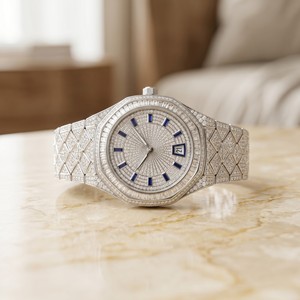 Nuevo Reloj Cuadrado de Lujo Moderno con Diamantes para Hombre, Reloj de Pulsera Mecánico Resistente al Agua para Hombre - Product Image 6