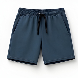Shorts de survêtement en molleton français 240 GSM personnalisés par le fabricant, shorts décontractés en coton pour hommes, shorts d'été, streetwear, shorts d'entraînement - Product Image 4