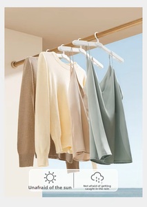 Percha Plegable Portátil para Ropa, Antideslizante, con Clip, Ahorra Espacio, para Baño y Viajes - Product Image 3