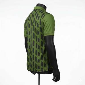 Camisas de Punto Casuales de Lujo para Hombre, Bordadas, de Manga Corta, Transpirables, Ligeras, con Patrón Sólido, Tallas Grandes - Product Image 2