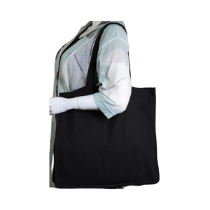 ถุงผ้าพิมพ์ลายตามสั่งแบบใช้ซ้ำได้ถุงผ้าช็อปปิ้งผ้าใบผ้าฝ้ายธรรมดาวัสดุออร์แกนิกพิมพ์สกรีนคุณลักษณะรีไซเคิลได้ - Product Image 5