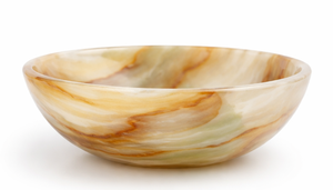 ชามหินออนิกซ์สะท้อนความงามตามธรรมชาติ ทนทาน และมีเสน่ห์เหนือกาลเวลา เหมาะสำหรับตกแต่งบ้าน ใช้ในครัว โรงแรม ราคาขายส่ง - Product Image 2