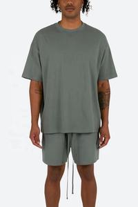 Custom Manufacturer High Quality Wholesale Fully <b>Screen</b> Print Short & Shirt Set Custom Logo Printed Shorts 2 Piece Sets - Product Image 5