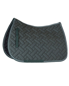 Selle de cheval personnalisée OEM avec rembourrage en coton et polyester, doublure en maille respirante, équipement d'entraînement et d'équitation durable, logo de marque privée - Product Image 1