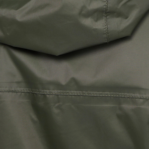 <b>Men's</b> Hooded <b>Waterproof</b> Windbreaker <b>Jacket</b> Canvas Olive <b>Green</b> Polyester Casual Winter Streetwear Outerwear Zipper Closure Front - Product Image 4