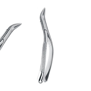 Pinces d'extraction dentaire professionnelles en acier inoxydable, modèle américain Tomes Fig. 69, pour racines supérieures et inférieures, usage manuel, haute qualité - Product Image 1