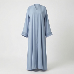 Vêtements pour filles musulmanes en gros, abaya à manches longues pour femmes, prix de vente, nouvelle tenue confortable et modeste pour l'extérieur - Product Image 1