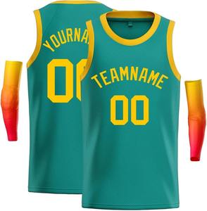 Ensemble de maillots de basket-ball personnalisés Sweat Premium Blank, vêtements de sport NEUFS, impression du nom de l'équipe sur le maillot de basket-ball - Product Image 6