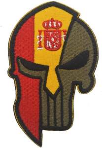 Flag Skull <b>Patches</b>, Embroidered <b>Morale</b> England Punisher <b>Patch</b> Hook and Loop - Product Image 5