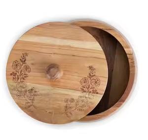 Caja de Madera de Alta Calidad para Guardar Chapati y Roti, para Cocina y Comedor - Product Image 6