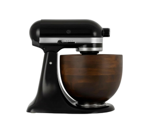 Bol mélangeur en bois de noyer massif de qualité supérieure pour batteur sur socle, fait main, adapté à la cuisine, sans danger pour les aliments, pour la pâtisserie et le pétrissage, en provenance du Vietnam - Product Image 3