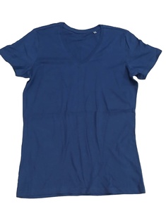 เสื้อยืดผ้าฝ้ายแฟชั่นทันสมัยสีน้ำตาลสำหรับสตรีสไตล์ลำลองปรับแต่งได้สำหรับฤดูร้อนของ100% - Product Image 5