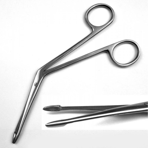 Pinzas de Cocodrilo Manuales de Alta Calidad con Mordazas Microdentadas de 14 cm y 16.5 cm, Instrumento ORL de Acero Inoxidable para Extracción de Polipos - Product Image 1