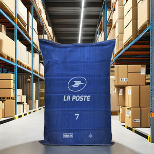 Sacos de impresión de plástico tejido PP resistentes al desgarro Bolsa de envío y logística impresa flexográfica - Product Image 4