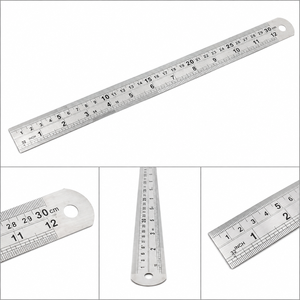 Regla de Medición de Precisión de Acero Inoxidable (30 cm / 12 Pulgadas) - Product Image 2