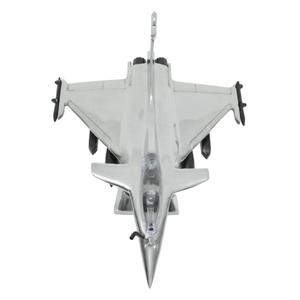 Modèle d'avion de chasse Rafale artisanal en métal avec cockpit noir et base, taille personnalisée, prix de gros - Product Image 3