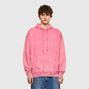 Sudadera con Capucha para Hombre, Estilo Moderno, Lavado Ácido, Térmica, Resistente al Viento, Mezcla de Algodón, Personalizable, ODM, MOQ Bajo, Directo de Fábrica - Product Image 1