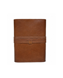 Vintage Leather <b>Journal</b> Notebook | Handmade Style Brown Leather Diary with Wrap Closure | Travel Sketchbook <b>Writing</b> <b>Journal</b> Gift - Product Image 6