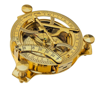 Sphère Astrolabe en Laiton Style Vintage – Sculpture Décorative, Support Astronomique pour Bureau et Domicile
